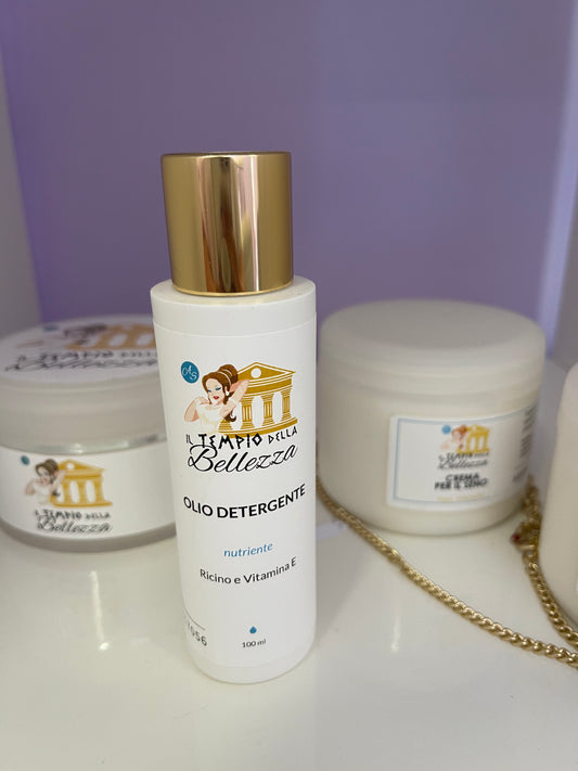 Olio detergente struccante